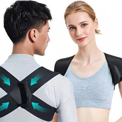 Open Shoulder Straps, Beautiful Back Correction Straps, Adult Men'S and Women'S Back Corrector, Fitness Shoulder Straps, Bench Press, Shoulder Push Training Straps to Improve Back Open Shoulders, Open Back, Hunchback Posture Correction Straps, Sweat-Wicking and Not Stuffy, Auxiliary Correction of Hunchback